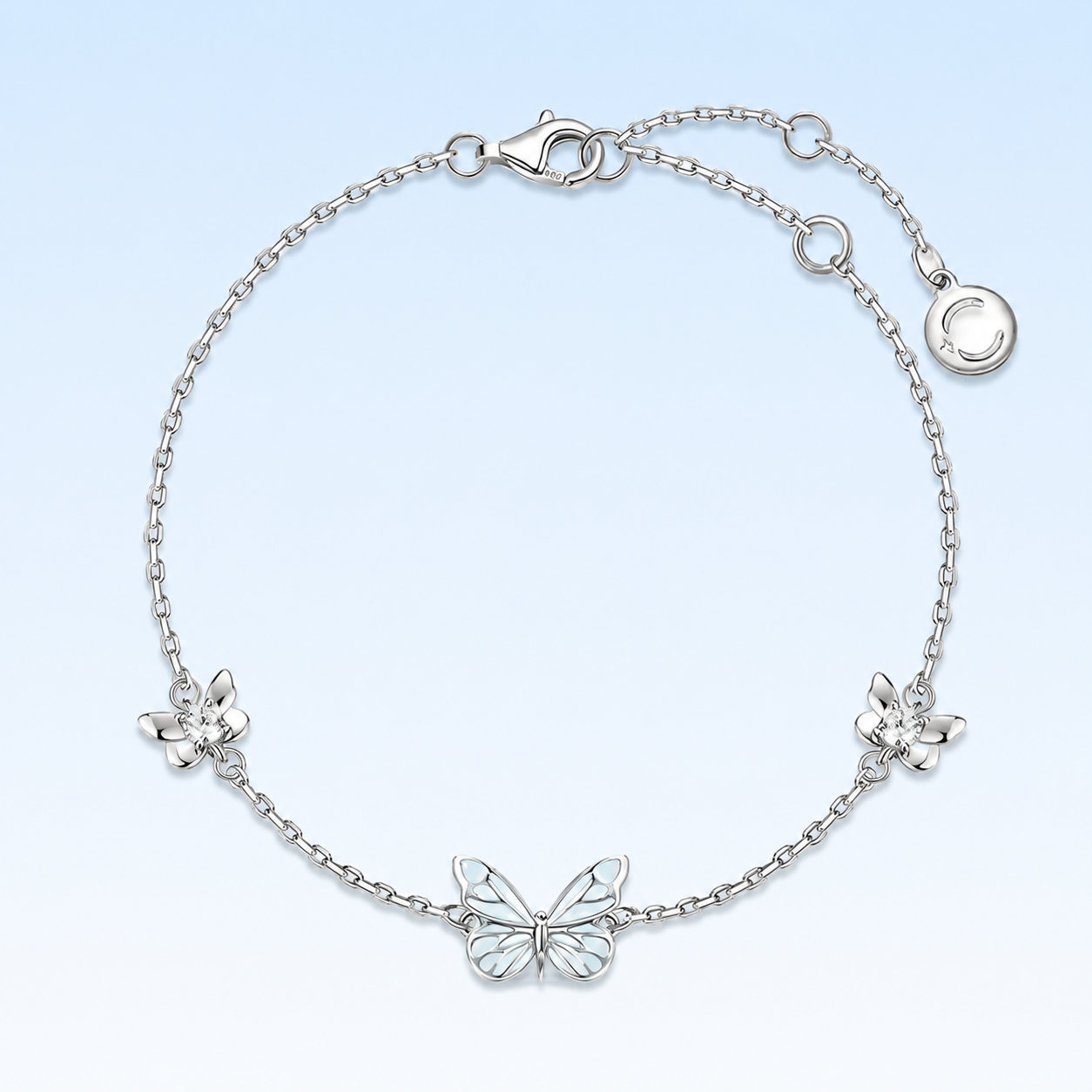 Lumière Blue Butterfly Bracelet