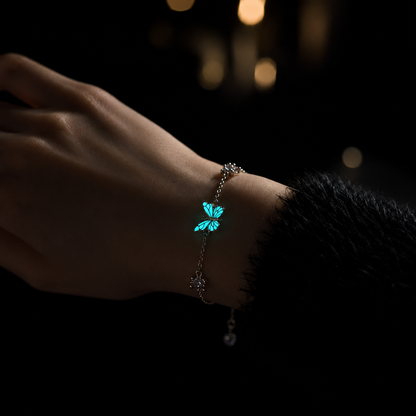 Lumière Blue Butterfly Bracelet